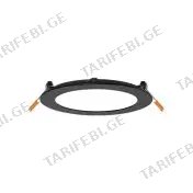 LED პანელი IP40 6W 4000K Pelsan TIO მრგვალი Black - 114936