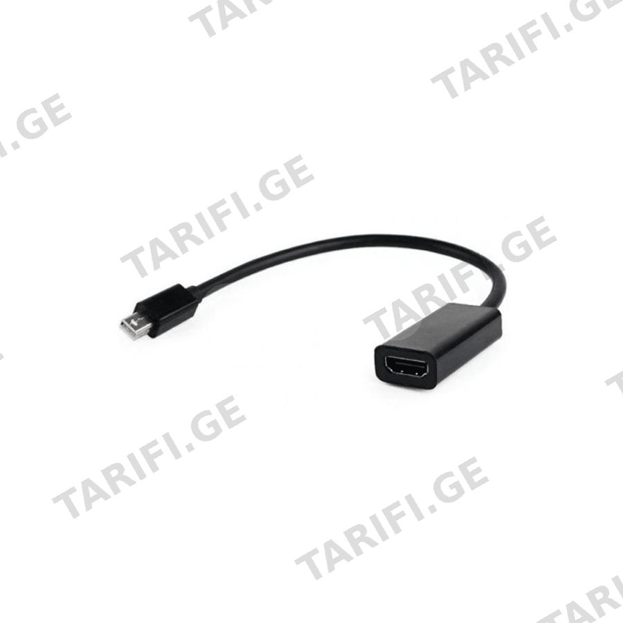 Gembird A-mDPM-HDMIF-02, Mini DisplayPort → HDMI Adapter Cab