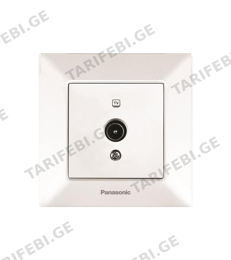 როზეტი PANASONIC ARKEDIA SLIM ტელევიზორის თეთრი