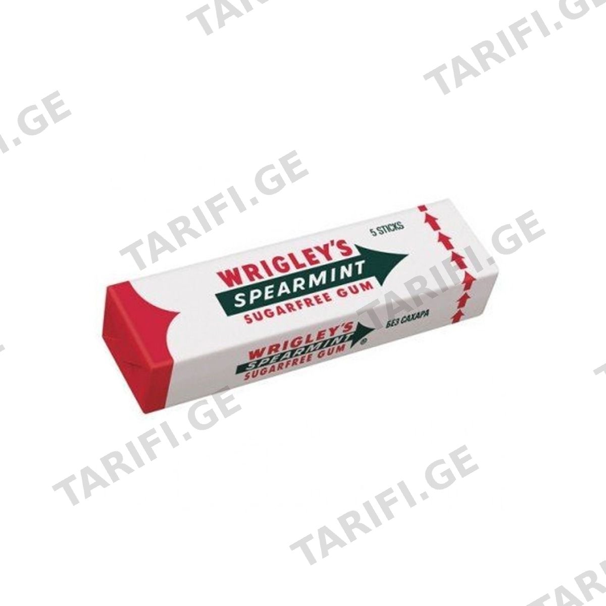 საღეჭი რეზინი სპერმინტი 9590 ვრიგლი - Wrigley