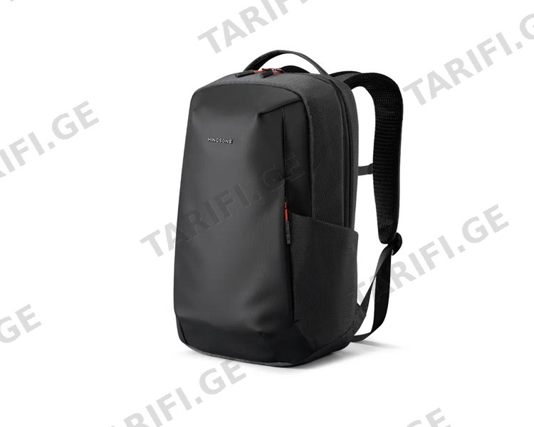 ზურგჩანთა Kingsons Waterproof Laptop Backpack 15.6" Black - KS25663