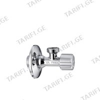 (1/2"x1/2") კუთხის ვენტილი ABS სახელურით VA-ALBERTONI