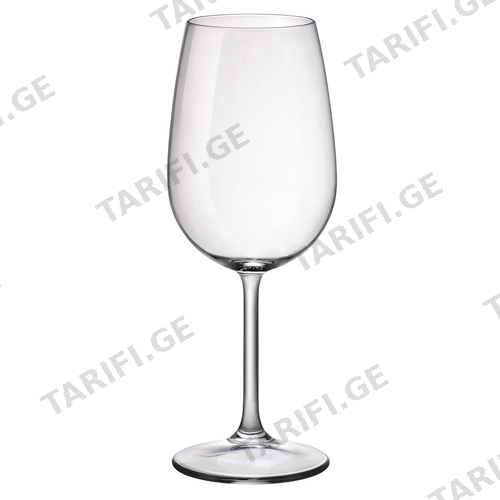 მინის ღვინის ჭიქა (550 ML, 6 PCS)