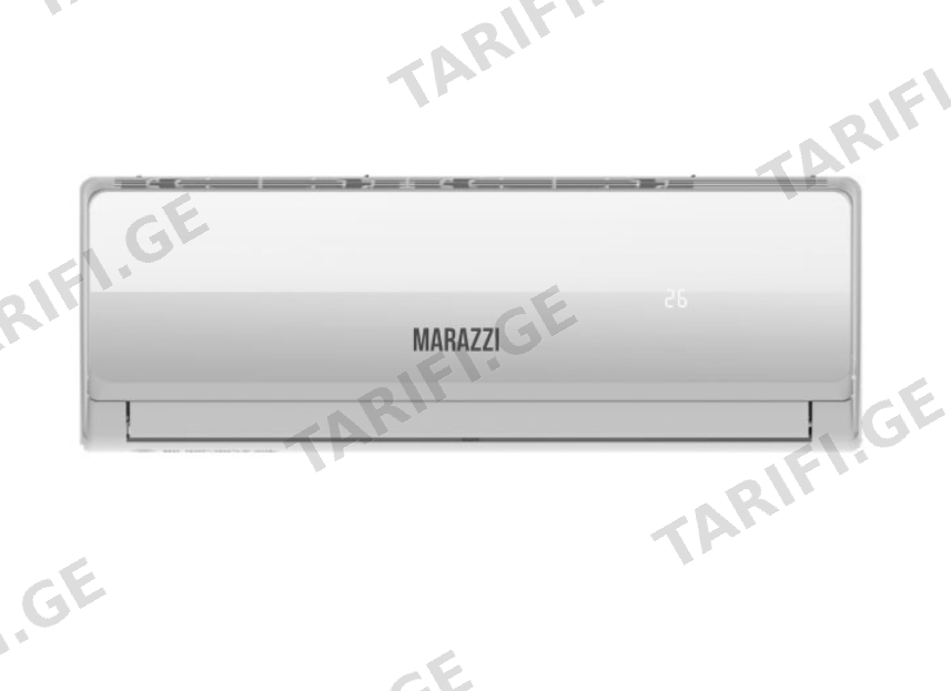 კონდიციონერი MARAZZI JP-AC_09INS-SL_25Y INVERTER (25-30 მ²)