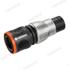კონექტორი ავტოშეჩერებით Gardena Premium 18253-20 1/2" - 5/8"