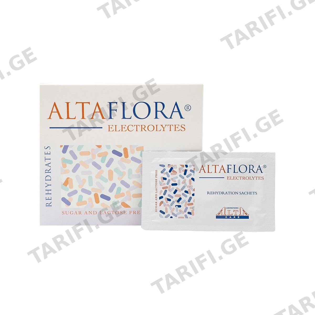 ალტაფლორა ელექტროლიტი - Altaflora Electrolytes 10 პაკეტი