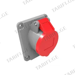 პანელზე სამონტაჟო როზეტი Bemis Elektrik 45° 5 16A 3P+E+N 380V 50/60 Hz