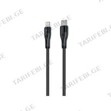 Cable Proove Soft Silicone Type-C to Lightning 27W (2m) black