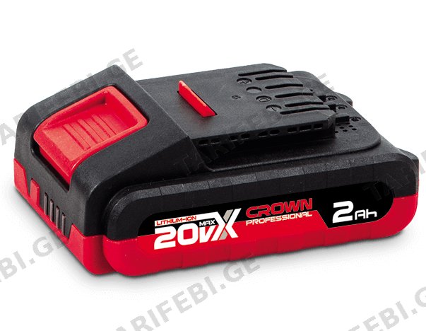 ელემენტი Crown CAB202013XE 20V 2.0 Ah