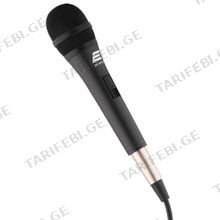 2E 2E-MV010 6.35mm Black კარაოკე მიკროფონი