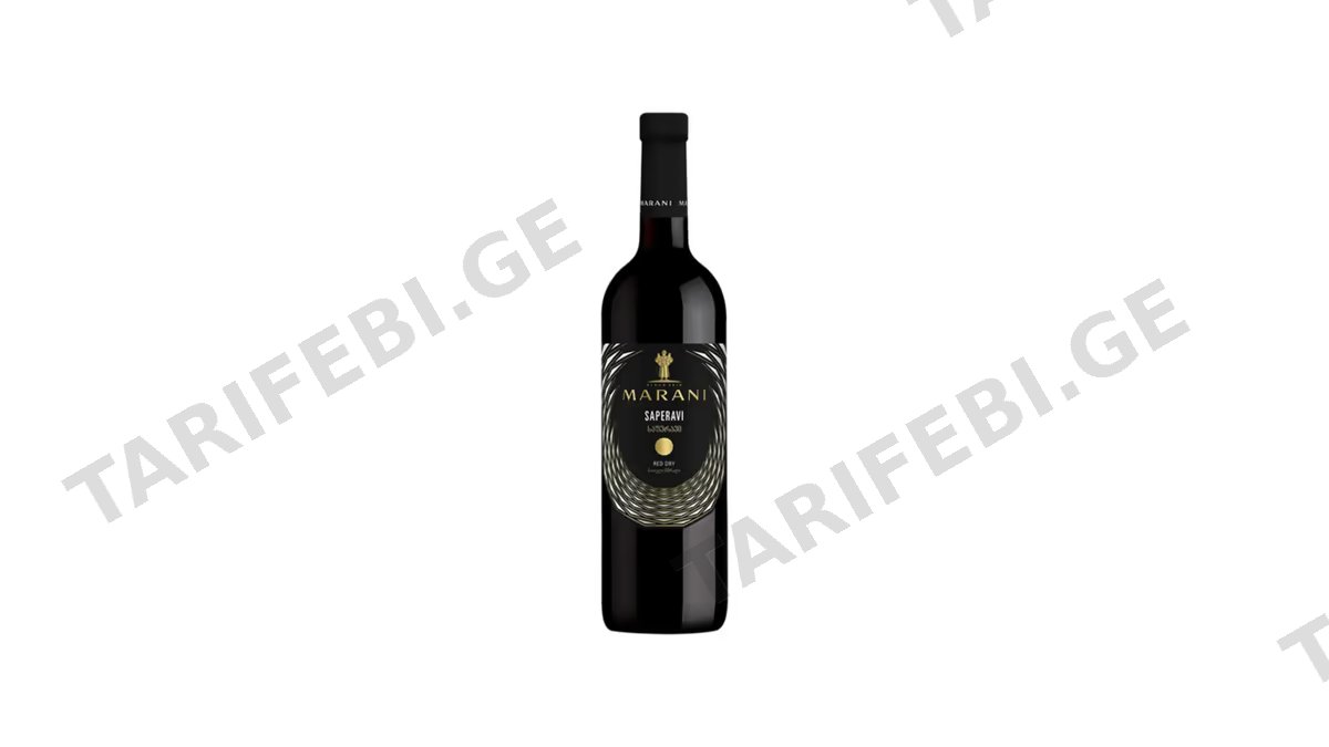 ღვინო მარანი საფერავი 0.75ლ