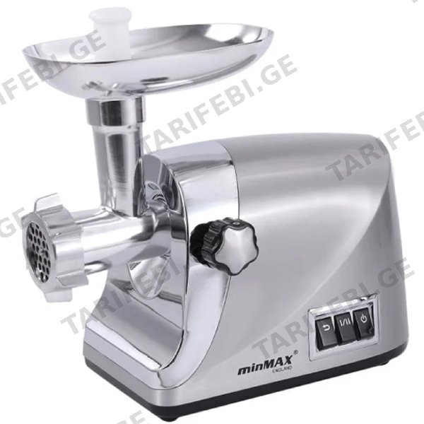 ხორცსაკეპი MINMAX MG-759, 3500W, MEAT GRINDER, SILVER