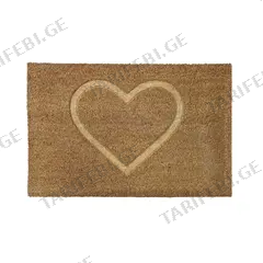 ფეხსაგები Hamat BV E-Coco Embossed Heart 40x60 სმ
