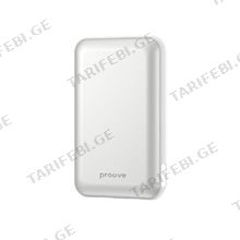 Power Bank Proove Vibe Energy Plus 22.5W 10000mAh silver/white