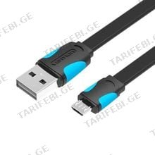 VENTION COQBF USB 2.0 A Male to B Male Cable 1M Black PVC Type