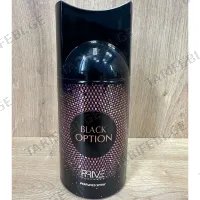 ქალის დეოდორანტ-სპრეი PRIVE DEODORANT BLACK OPTION (250 ML)