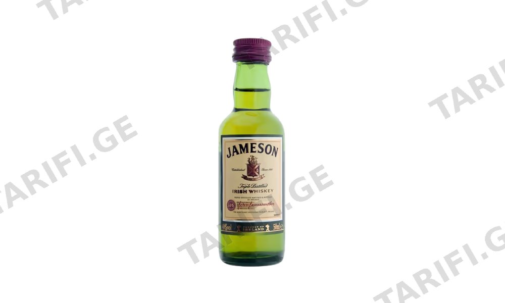 John Jameson 0,05 L 40 % - ვისკი ჯონ ჯეიმსონი