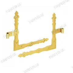 ანჯამა კუთხის ZNO 250/10 Domax250x200x3,0 L+R yellow