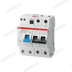 მოდულური დიფერენციალური ამომრთველი ABB 230V AC 6kA 50A 30mA 2P