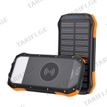 Choetech B659 10000mAh Solar პორტატული დამტენი