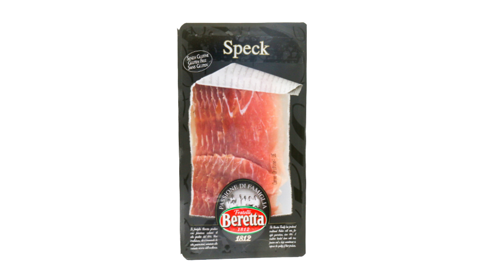 Beretta დაჭრილი ლორი შპეკი ღორის უგლუტენო 80გრ