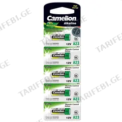 ელემენტი Camelion A23-BP5 Alkaline A23 12V 5 ც