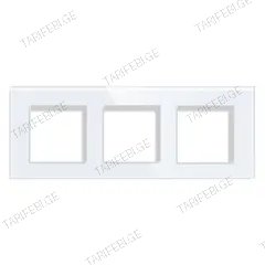 ჩარჩო Elegant Smart Home 3 მინის თეთრი