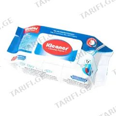 სველი ხელსახოცი მოპისთვის Kleaner GSG021 40 ც