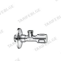 (1/2"x1/2") კუთხის ვენტილი ZAMAK სახელურით VA-ALBERTONI