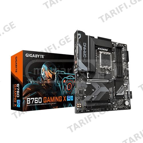 დედაბარათი - Gigabyte B760 Gaming X DDR5