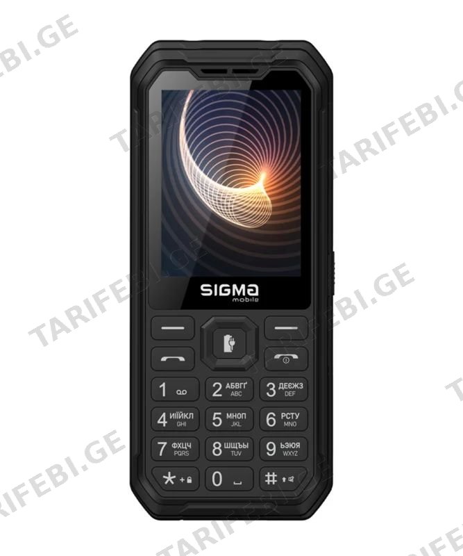 მობილური ტელეფონები SIGMA X-style 310 Force black
