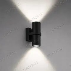 ბაღის სანათი  2x5W  IP54 შავი SH-W202363-2