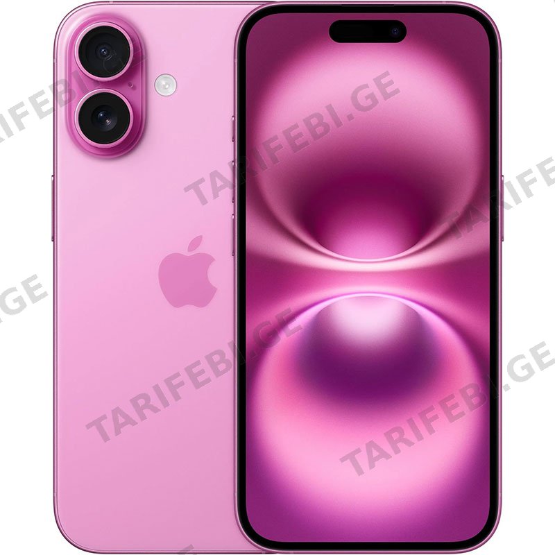 მობილური ტელეფონი APPLE IPHONE 16 128GB PINK