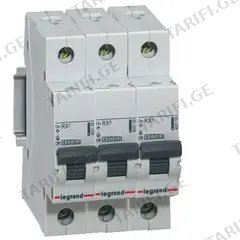 ავტომატური გამომრთველი LEGRAND XS3 3K B16 4.5KA