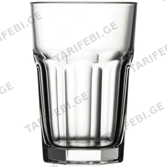 მინის წვენის ჭიქა (280 ML, 12 PCS)