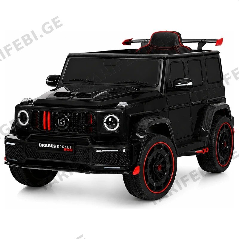 საბავშვო ელექტრო მანქანა MERCEDES-BRABUS KQ-802-B 4X4 12V