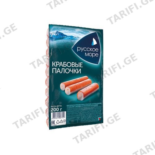 კრაბის ჩხირები /რუსკოე მორე/ 200გ