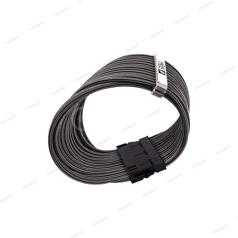 1stPlayer MOD Sleeve extension PSU Cable Kit Black-Gray