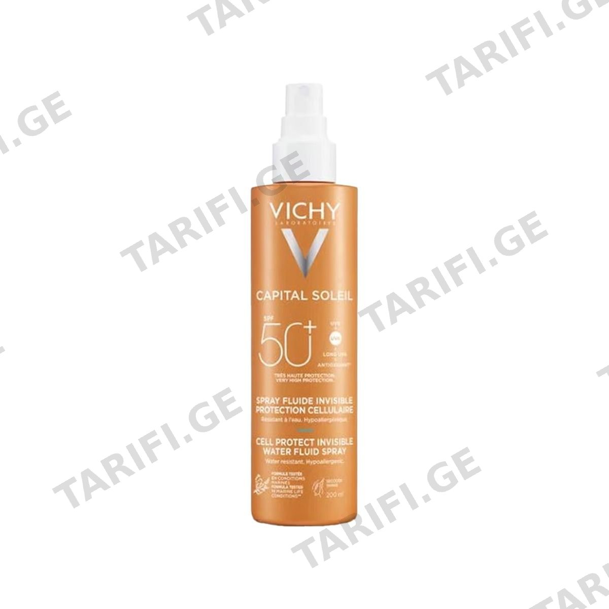 მზისგან დამცავი სპრეი SPF50+ CS 200 მლ 0869 ვიში - Vichy