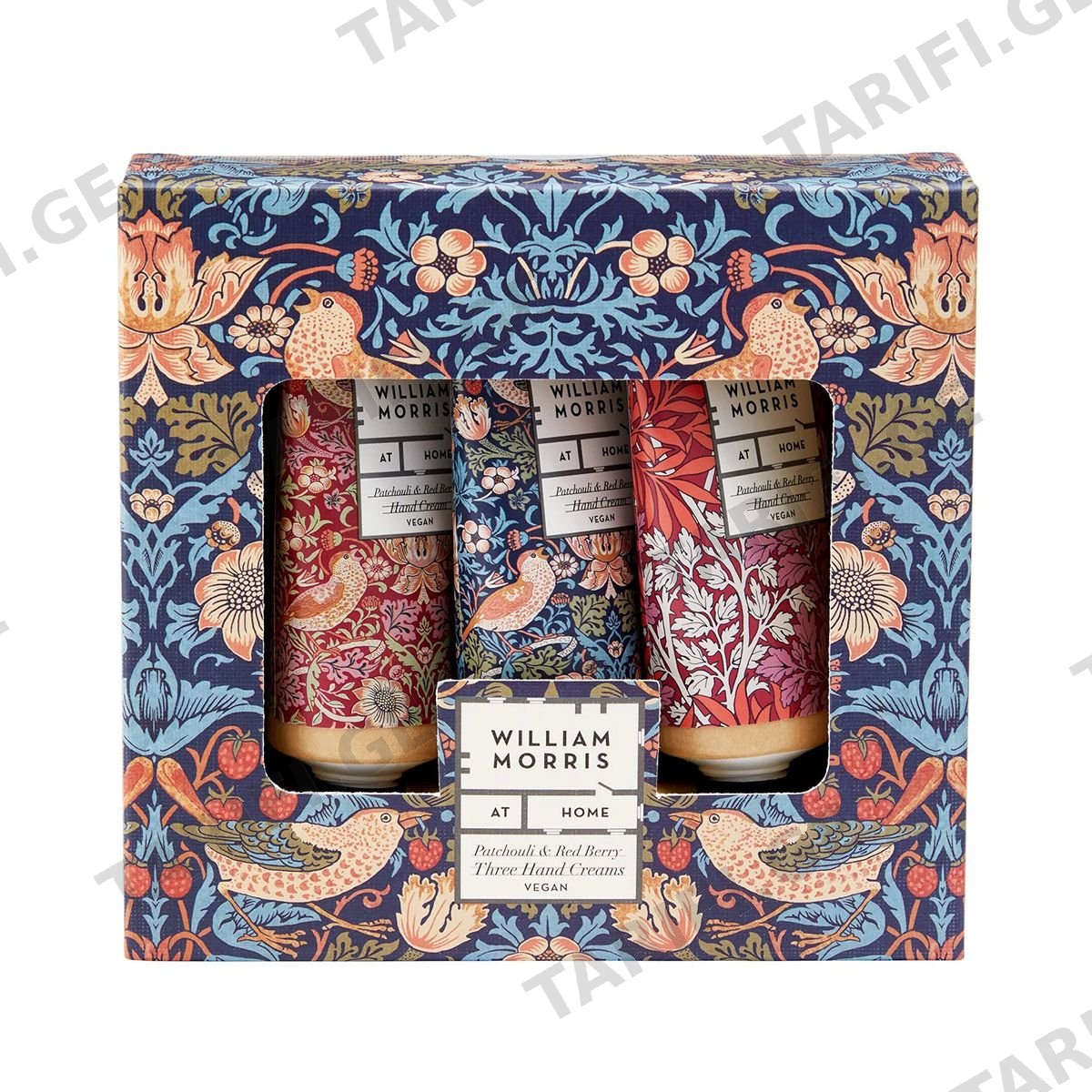 ხელის კრემები 30მლ 3 ცალი William Morris 5640 ჰესკოტი და აივორი - Heathcote & Ivory