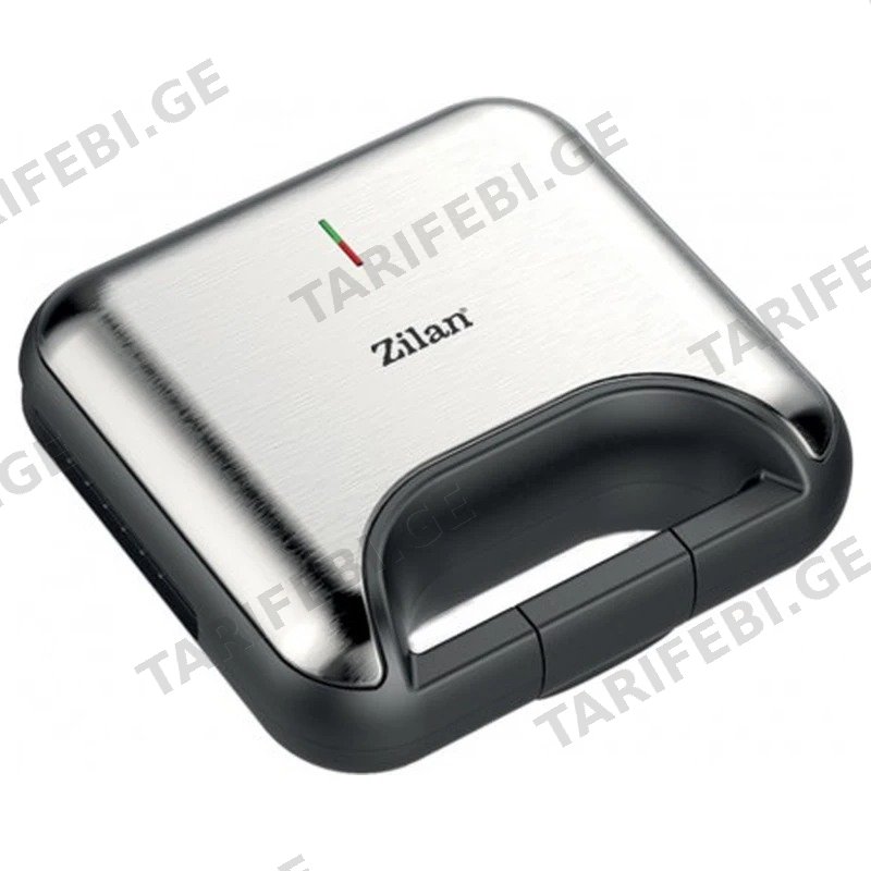სენდვიჩის აპარატი ZILAN ZLN3932 800W ვერცხლისფერი