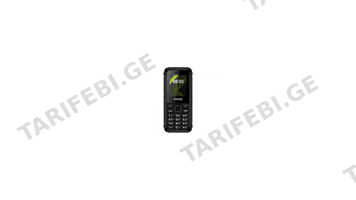 სიგმა X-STYLE 18 TRACK შავი