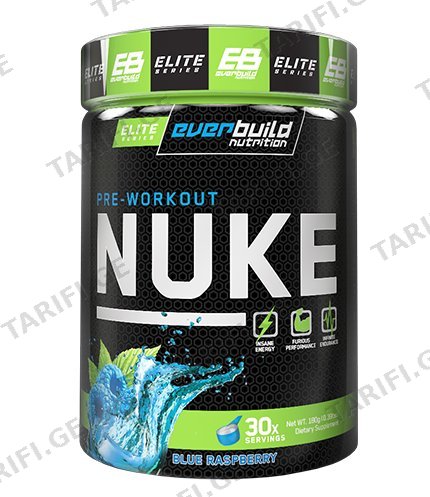 ვარჯიშამდე მისაღები Everbuild Nutrition - NUKE / Orange Breezer