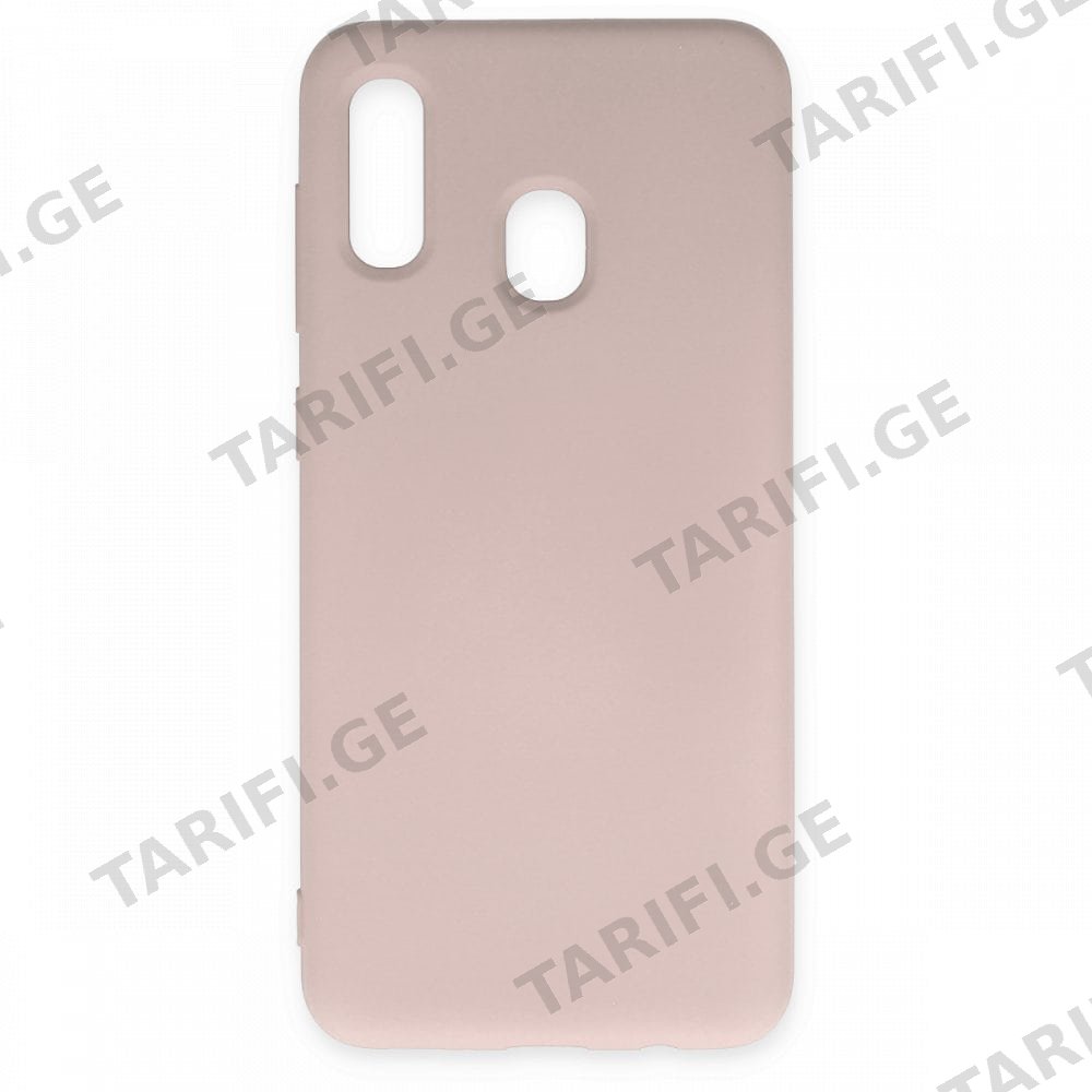 ალკანტარა ქეისი Newface Nano Silicone Case For Samsung A20 / A30