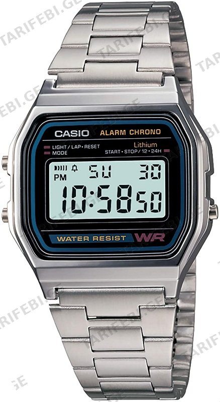 მაჯის საათი CASIO | A158WA-1DF
