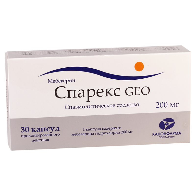 სპარექსი GEO 200მგ #30კაფს