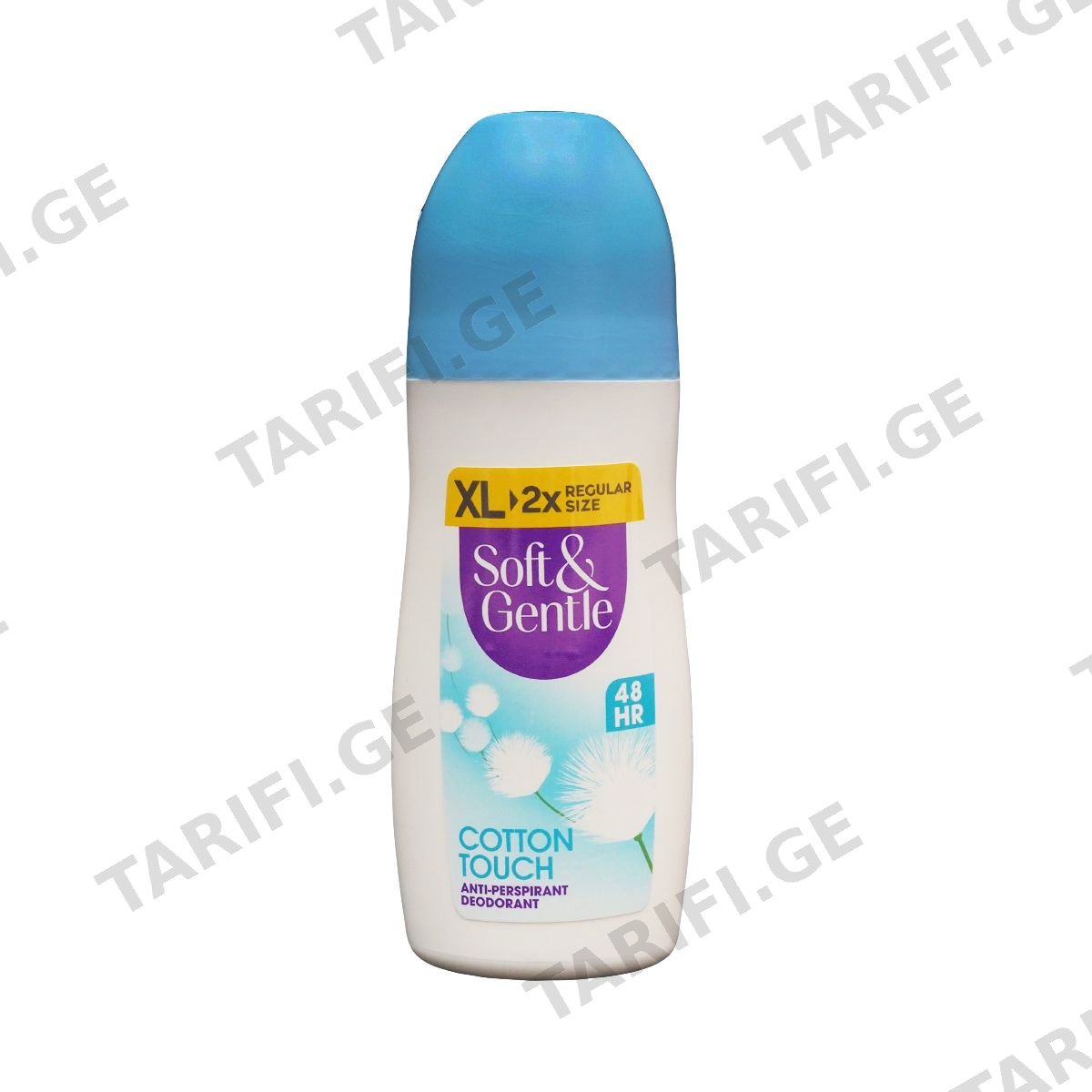დეოდორანტი Cotton 100 მლ 1000 სოფთ ენდ ჯენთელ - Soft and Gentle