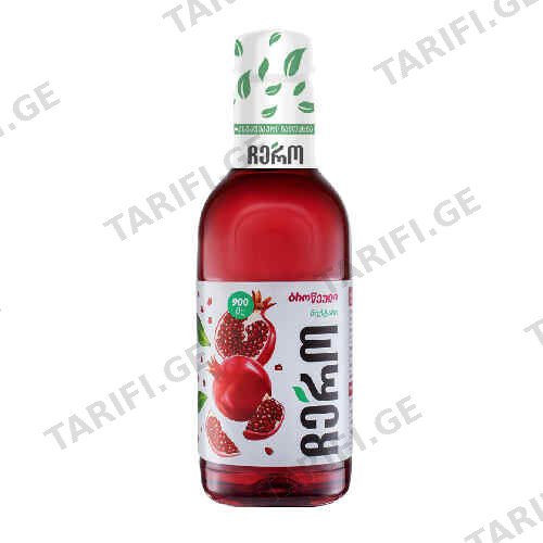 წვენი ბროწეულის ნექატრი /ჩერო/ 0.9ლ