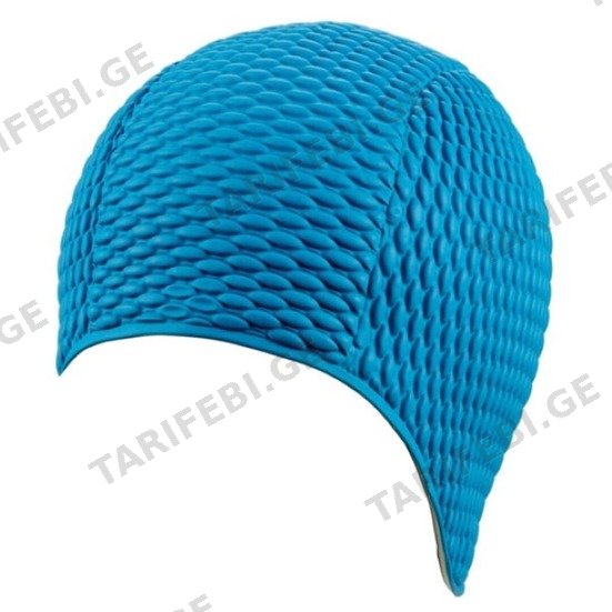ცურვის ქუდი BECO BUBBLE( ცისფერი)
