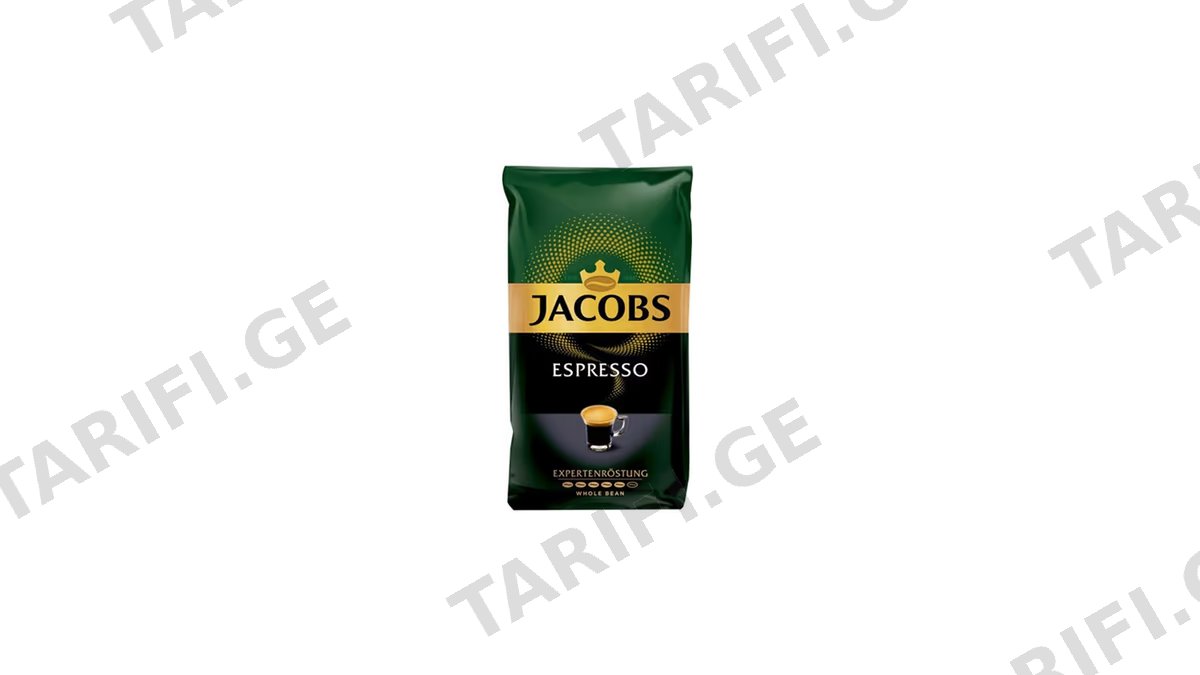 JACOBS ESPRESSO ყავის მარცვალი 500გრ